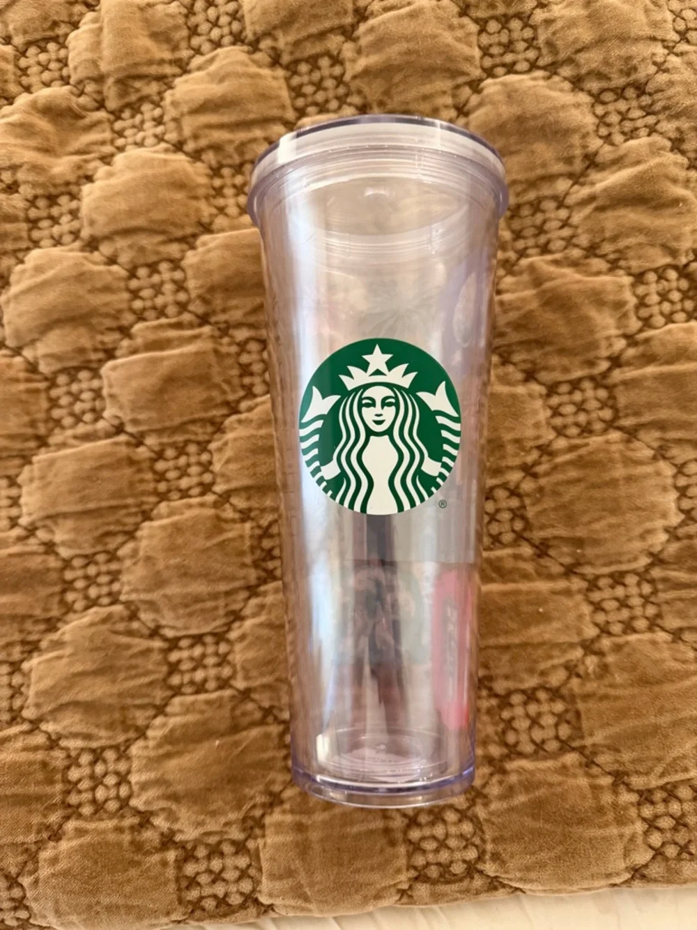 Starbucks x Disney World Clear Plastic Tumbler